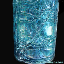 Load image into Gallery viewer, 1970s Mdina Maltese Glass Tall Bottle Vase with Large Ball Stopper. Signed - European Glass
