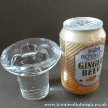 Load image into Gallery viewer, Stylish Minmalistic 1970s BLENKO GLASS Candle Holder / Candle Stick
