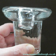 Load image into Gallery viewer, Stylish Minmalistic 1970s BLENKO GLASS Candle Holder / Candle Stick
