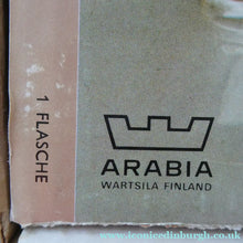 Load image into Gallery viewer, Rare 1970s NAUTICA Design. Arabia Nuutajarvi Bottle / Flask Decanter. BOXED. Made in Finland
