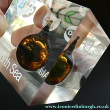 Load image into Gallery viewer, BP North Sea Oil Sohio Oil Alaska Paperweight Drop of OIl 1970s
