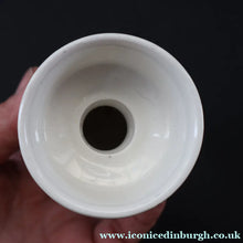 Load image into Gallery viewer, 1970s Norwegian Figgjo Flint Ceramic Candleholder with Stylish Black and White Pattern - European Ceramics
