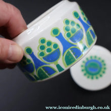 Load image into Gallery viewer, Rare NORWEGIAN 1970s FIGGJO FLINT Coffee Set with fabulous abstract Granada design
