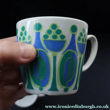 Load image into Gallery viewer, Rare NORWEGIAN 1970s FIGGJO FLINT Coffee Set with fabulous abstract Granada design
