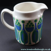 Load image into Gallery viewer, Rare NORWEGIAN 1970s FIGGJO FLINT Coffee Set with fabulous abstract Granada design
