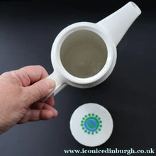 Load image into Gallery viewer, Rare NORWEGIAN 1970s FIGGJO FLINT Coffee Set with fabulous abstract Granada design
