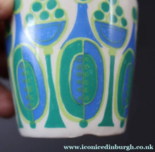 Load image into Gallery viewer, Rare NORWEGIAN 1970s FIGGJO FLINT Coffee Set with fabulous abstract Granada design
