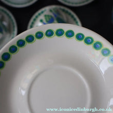 Load image into Gallery viewer, Rare NORWEGIAN 1970s FIGGJO FLINT Coffee Set with fabulous abstract Granada design
