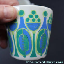 Load image into Gallery viewer, Rare NORWEGIAN 1970s FIGGJO FLINT Coffee Set with fabulous abstract Granada design
