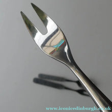 Load image into Gallery viewer, NORWEGIAN (Konge Tinn) Viking Pewter Heilag Olav Spoon and Two Pickle Forks
