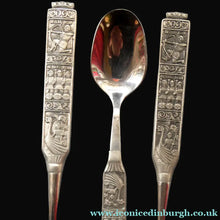 Load image into Gallery viewer, NORWEGIAN (Konge Tinn) Viking Pewter Heilag Olav Spoon and Two Pickle Forks

