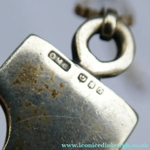 Load image into Gallery viewer, OLA GORIE. Hallmarked Scottish Silver Vintage 1970s Burrian Cross Pendant
