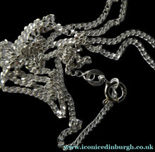 Load image into Gallery viewer, Scottish Silver Small Book of Kells Design Pendant or Necklace Designed by Ola Gorie
