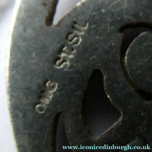 Load image into Gallery viewer, Scottish Silver Small Book of Kells Design Pendant or Necklace Designed by Ola Gorie
