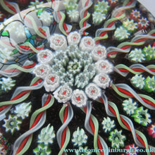 Load image into Gallery viewer, Large Scottish Perthshire Paperweight 14 Spokes and Millefiori Canes
