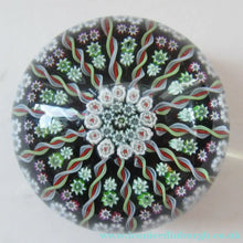 Load image into Gallery viewer, Large Scottish Perthshire Paperweight 14 Spokes and Millefiori Canes
