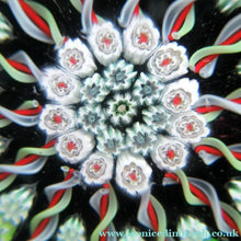 Load image into Gallery viewer, Large Scottish Perthshire Paperweight 14 Spokes and Millefiori Canes
