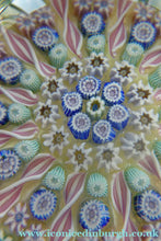 Load image into Gallery viewer, Vintage Scottish Perthshire Paperweight Yellow Ground 11 Spokes s
