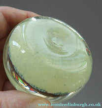 Load image into Gallery viewer, Vintage Scottish Perthshire Paperweight Yellow Ground 11 Spokes s
