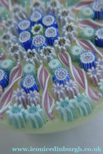 Load image into Gallery viewer, Vintage Scottish Perthshire Paperweight Yellow Ground 11 Spokes s
