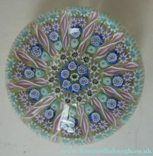 Load image into Gallery viewer, Vintage Scottish Perthshire Paperweight Yellow Ground 11 Spokes s
