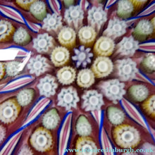 Load image into Gallery viewer, Scottish PERTHSHIRE Paperweight. Sugar Pink Ground
