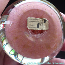 Load image into Gallery viewer, Scottish PERTHSHIRE Paperweight. Sugar Pink Ground
