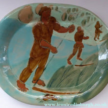 Load image into Gallery viewer, ICONIC EDINBURGH. HUTSUL Art Fund of USSR Lviv Ceramic Sculptural Factory Decorative Plate
