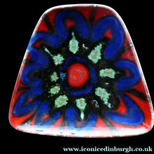 Load image into Gallery viewer, Vintage 1970s Poole Delphis Dish with Abstract Floral Design

