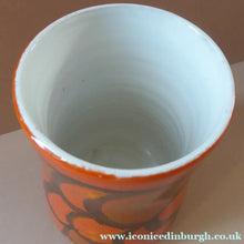 Load image into Gallery viewer, 1970s Orange Poole Dephis Vase
