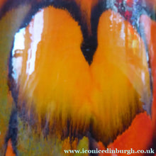 Load image into Gallery viewer, 1970s Orange Poole Delphis Vase
