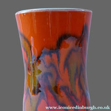 Load image into Gallery viewer, 1970s POOLE DELPHIS Vase (Shape 83). 6 1/4 inches in height
