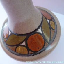Load image into Gallery viewer, 1970s POOLE POTTERY Vase OLYMPUS with Rare Stylised Seville Oranges Pattern
