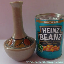 Load image into Gallery viewer, 1970s POOLE POTTERY Vase OLYMPUS with Rare Stylised Seville Oranges Pattern
