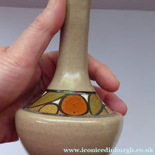 Load image into Gallery viewer, 1970s POOLE POTTERY Vase OLYMPUS with Rare Stylised Seville Oranges Pattern
