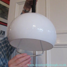 Load image into Gallery viewer, Vintage Prova Guzzini Style Ball Rise and Fall Shade 1970s

