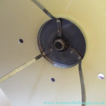 Load image into Gallery viewer, 1970s Vintage Italian Prova Table Lamp with Cream Plastic Mushroom Shade
