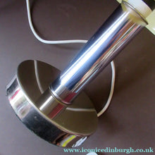 Load image into Gallery viewer, 1970s Vintage Italian Prova Table Lamp with Cream Plastic Mushroom Shade
