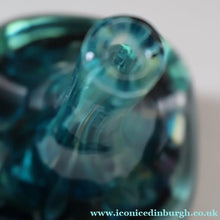Load image into Gallery viewer, 1970s Mdina Glass FACETED CUBE VASE. Signed by Eric Dobson 1976
