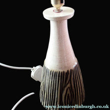 Load image into Gallery viewer, Alan White Poole Pottery Atlantis Pattern Lamp Base
