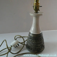 Load image into Gallery viewer, RARE Vintage 1970s POOLE POTTERY Lamp. ATLANTIS Design by Carol Kellett (Cutler)
