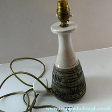 Load image into Gallery viewer, RARE Vintage 1960s POOLE POTTERY Lamp. ATLANTIS Design by Carol Kellett

