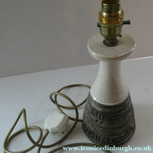 Load image into Gallery viewer, RARE Vintage 1970s POOLE POTTERY Lamp. ATLANTIS Design by Carol Kellett (Cutler)
