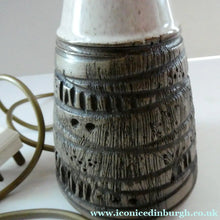 Load image into Gallery viewer, RARE Vintage 1970s POOLE POTTERY Lamp. ATLANTIS Design by Carol Kellett (Cutler)
