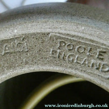Load image into Gallery viewer, RARE Vintage 1960s POOLE POTTERY Lamp. ATLANTIS Design by Carol Kellett
