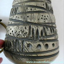 Load image into Gallery viewer, RARE Vintage 1960s POOLE POTTERY Lamp. ATLANTIS Design by Carol Kellett
