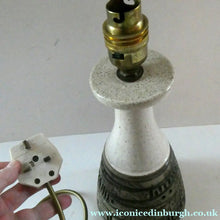 Load image into Gallery viewer, RARE Vintage 1970s POOLE POTTERY Lamp. ATLANTIS Design by Carol Kellett (Cutler)
