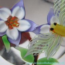 Load image into Gallery viewer, Vintage Allan Scott J Glass Jay Glass Lampwork Scottish Paperweight with Dragonfly
