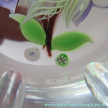 Load image into Gallery viewer, Vintage Allan Scott J Glass Jay Glass Lampwork Scottish Paperweight with Dragonfly
