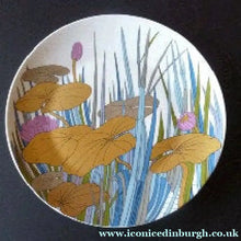 Load image into Gallery viewer, 1970s Rosenthal Charger Alian Le Foll Gold Water Lilies
